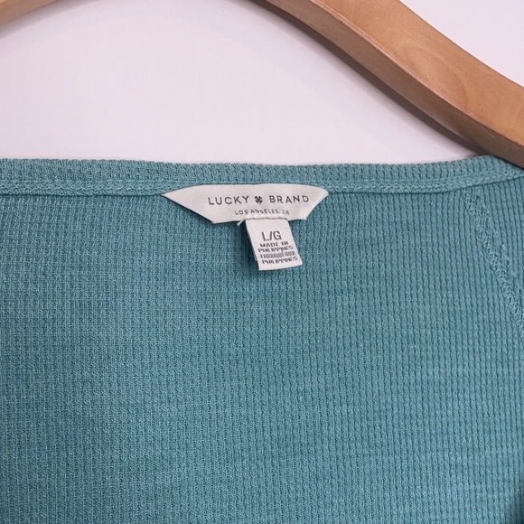 Lucky Brand Fleece Top - Picture 4 of 5